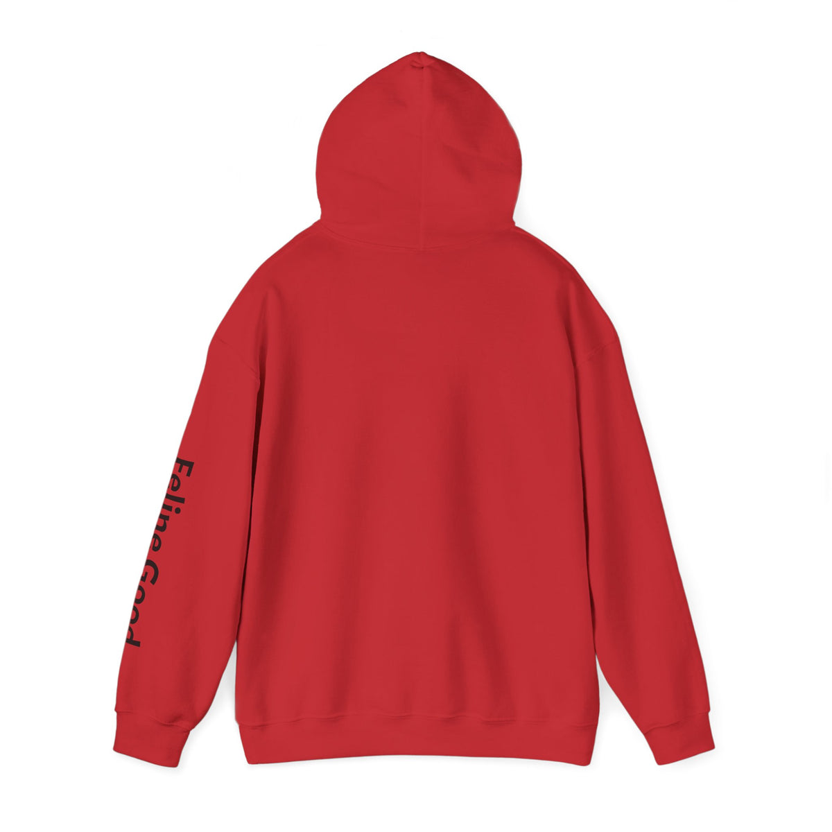 Cat Photo Hoodie – 'Feline Good' Cute Tortoiseshell Cat Pullover