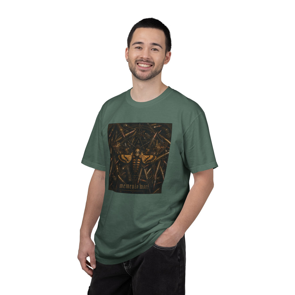 Moth & Bullets Graphic T-Shirt — Dark Vintage Vibe