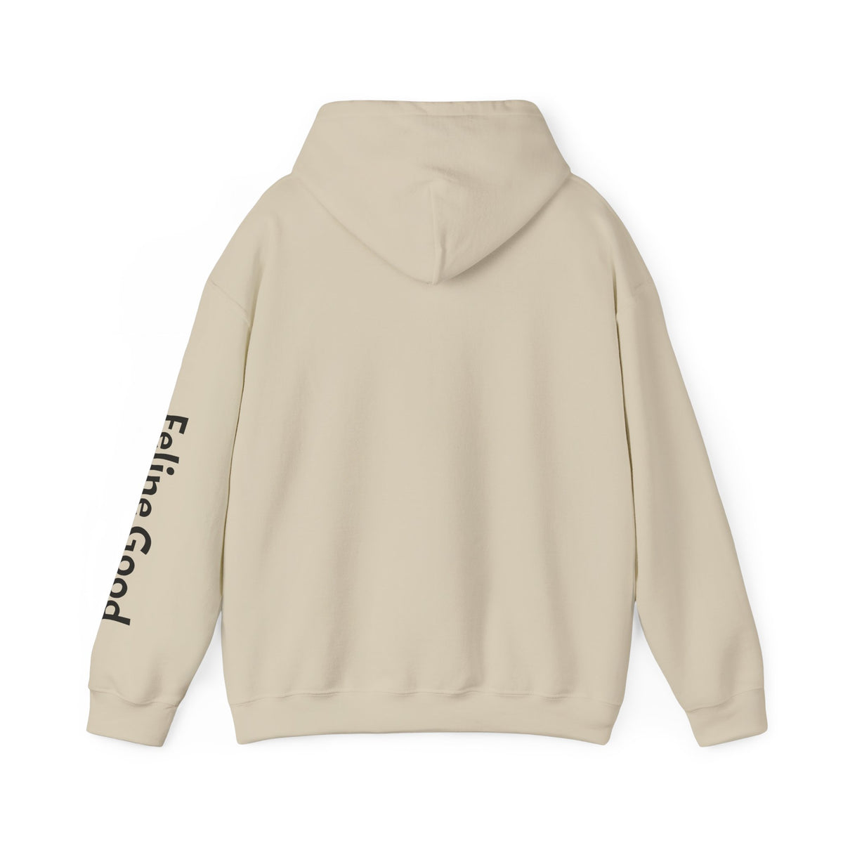 Cat Photo Hoodie – 'Feline Good' Cute Tortoiseshell Cat Pullover