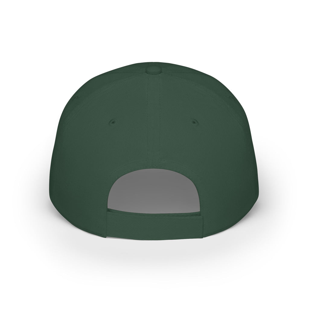 Angler Fish Low Profile Cap — Fishing Hat with 'ANGLER' Graphic