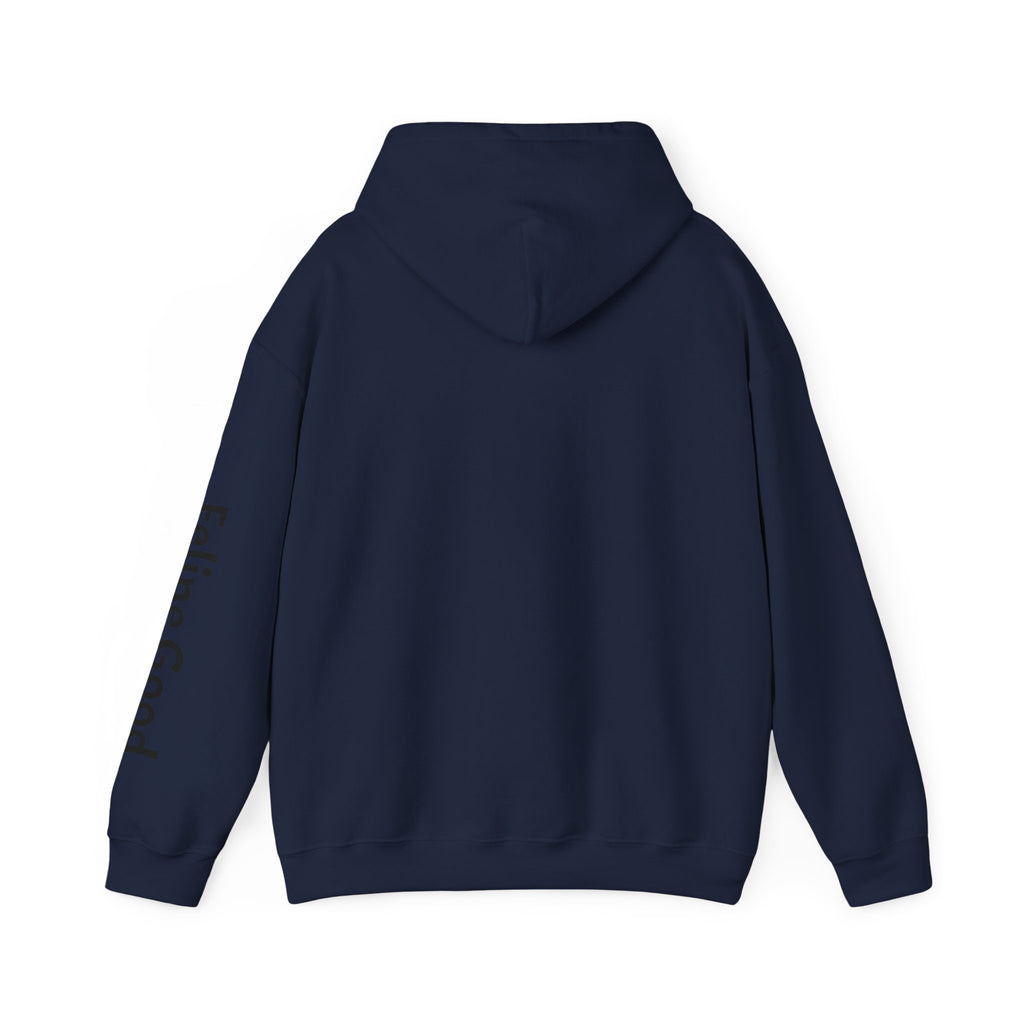 Cat Photo Hoodie – 'Feline Good' Cute Tortoiseshell Cat Pullover