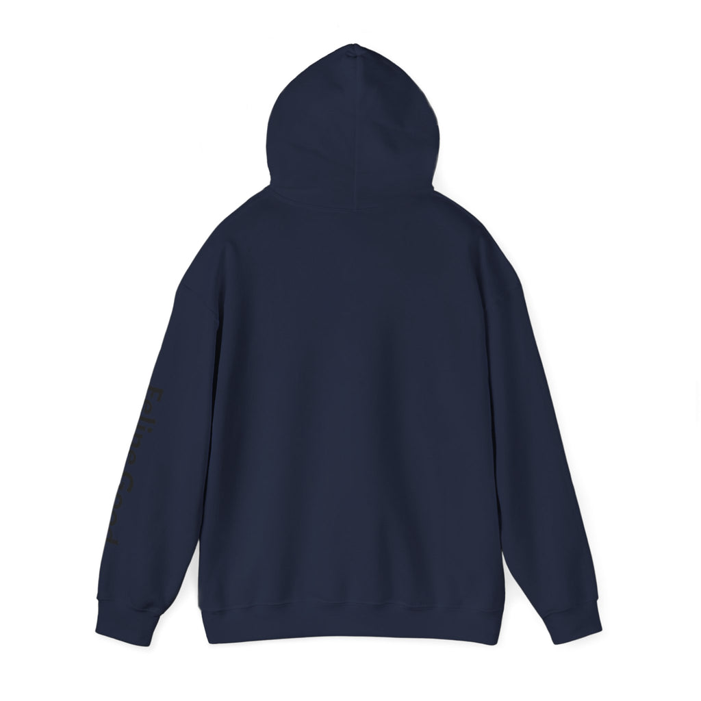Cat Photo Hoodie – 'Feline Good' Cute Tortoiseshell Cat Pullover