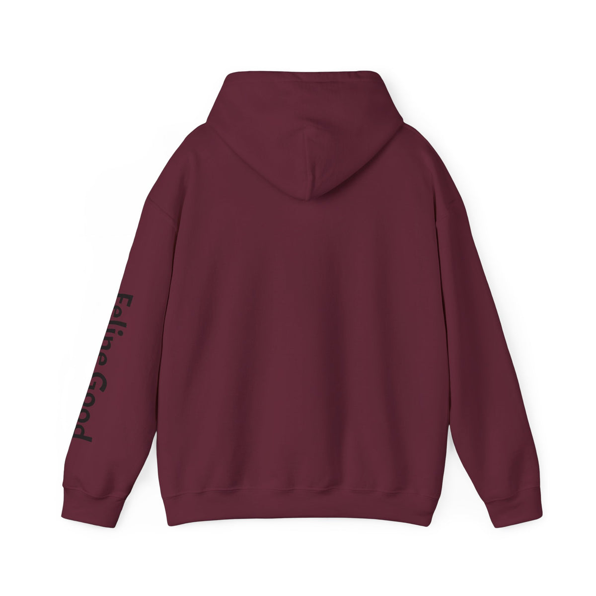 Cat Photo Hoodie – 'Feline Good' Cute Tortoiseshell Cat Pullover