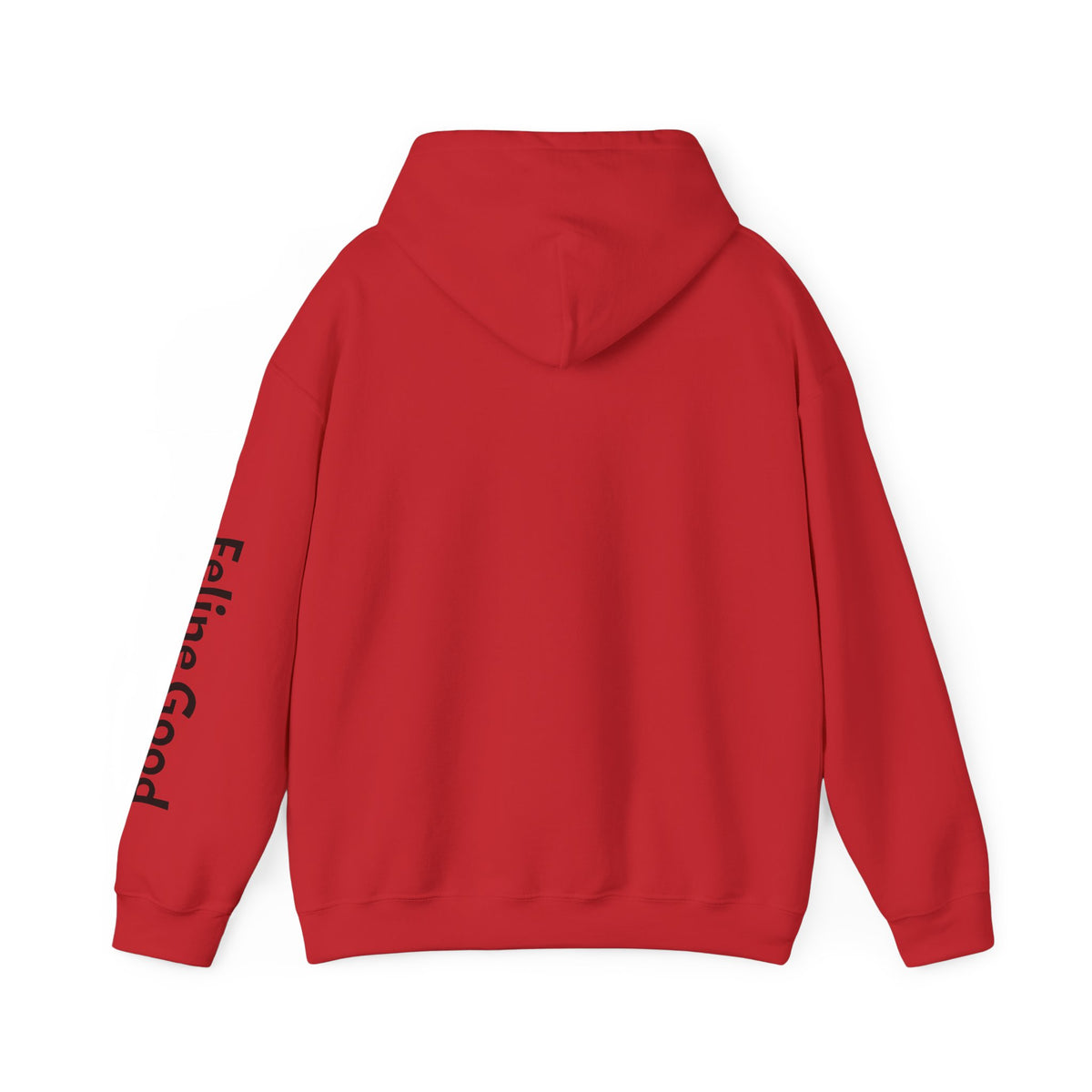 Cat Photo Hoodie – 'Feline Good' Cute Tortoiseshell Cat Pullover