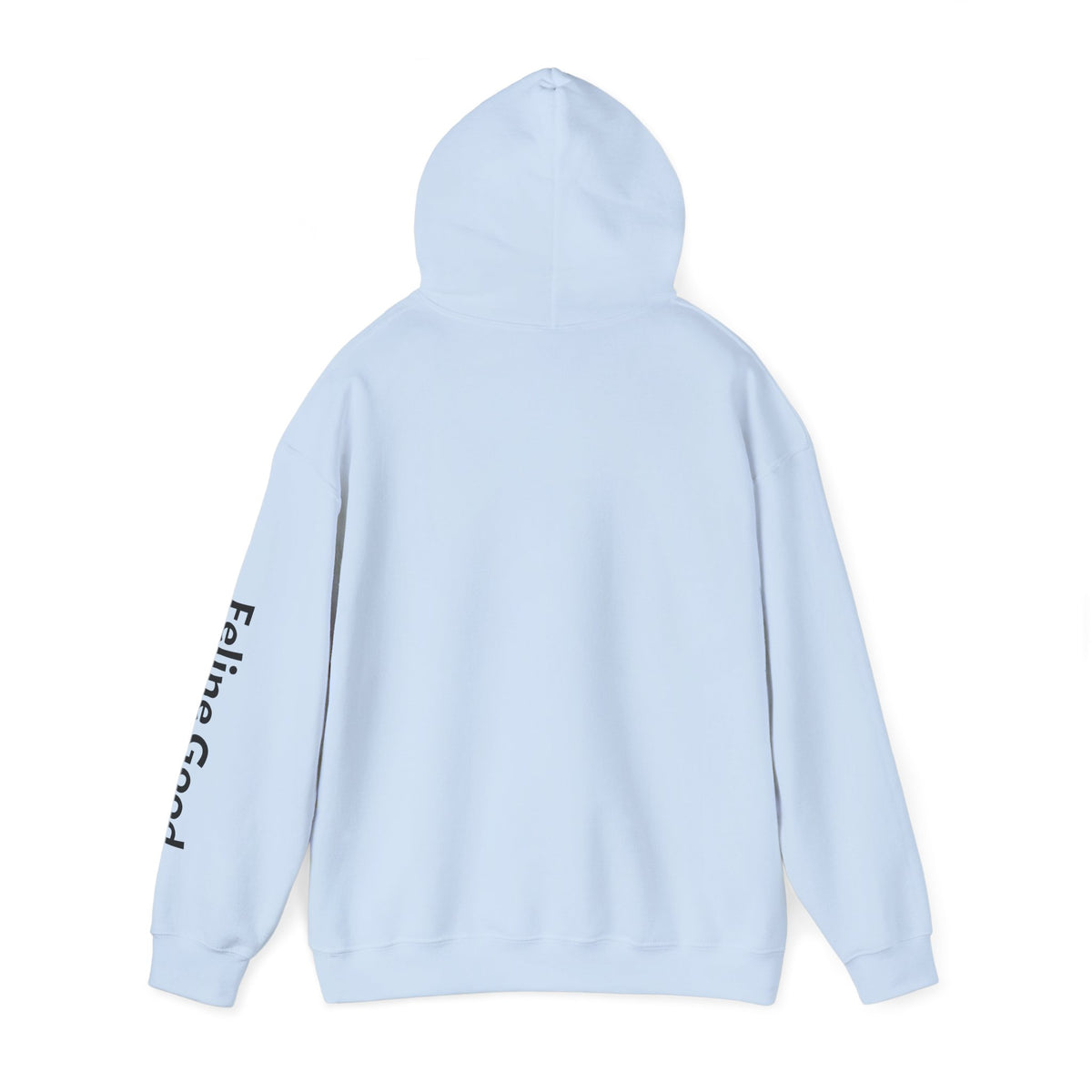 Cat Photo Hoodie – 'Feline Good' Cute Tortoiseshell Cat Pullover