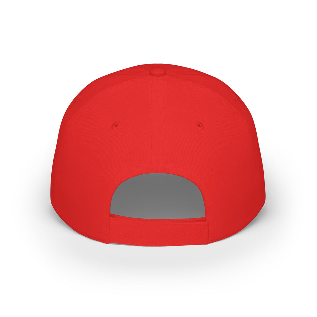 Angler Fish Low Profile Cap — Fishing Hat with 'ANGLER' Graphic