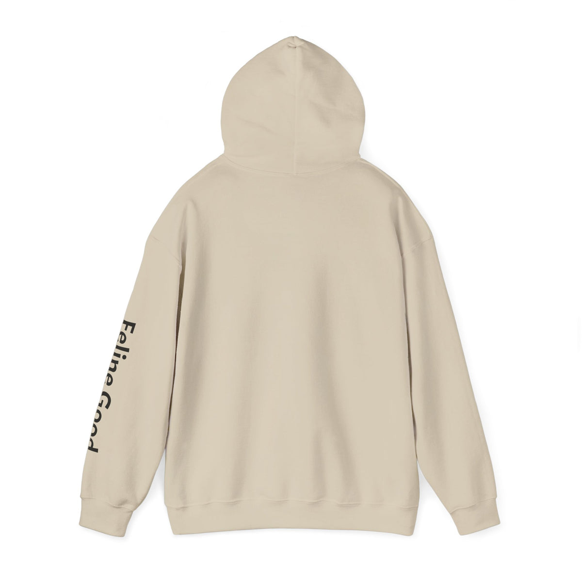 Cat Photo Hoodie – 'Feline Good' Cute Tortoiseshell Cat Pullover