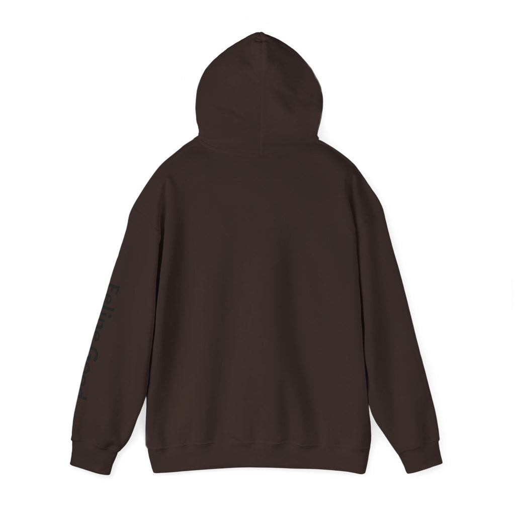 Cat Photo Hoodie – 'Feline Good' Cute Tortoiseshell Cat Pullover